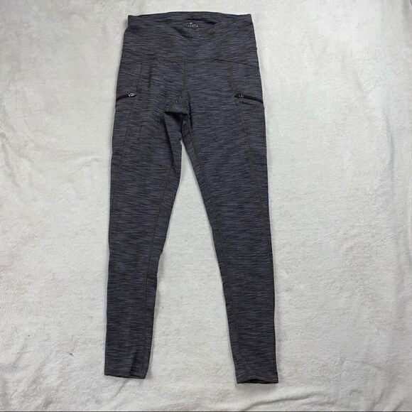 Athleta long leggings with zippers on the side - Picture 2 of 4